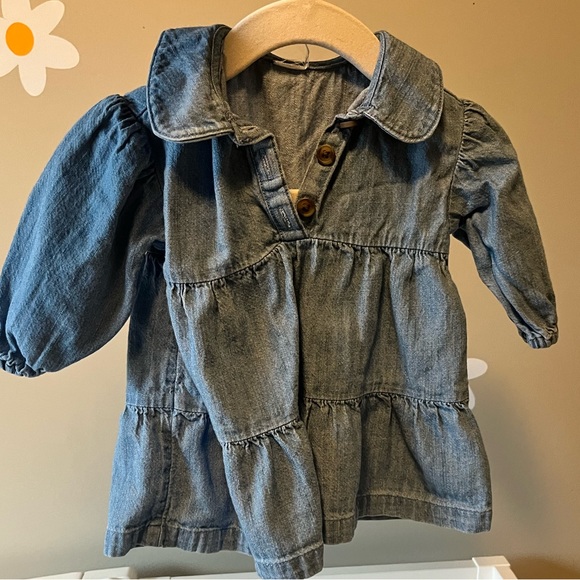 Baby Denim Dress - Picture 2 of 3